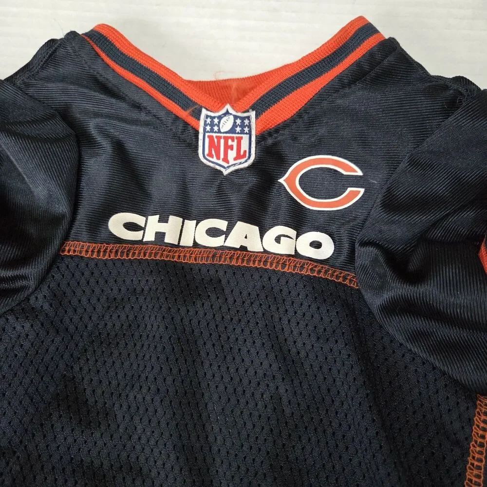 Pets First NFL Raglan Mesh Jersey Pet Dog Jersey Chicago Bears Football